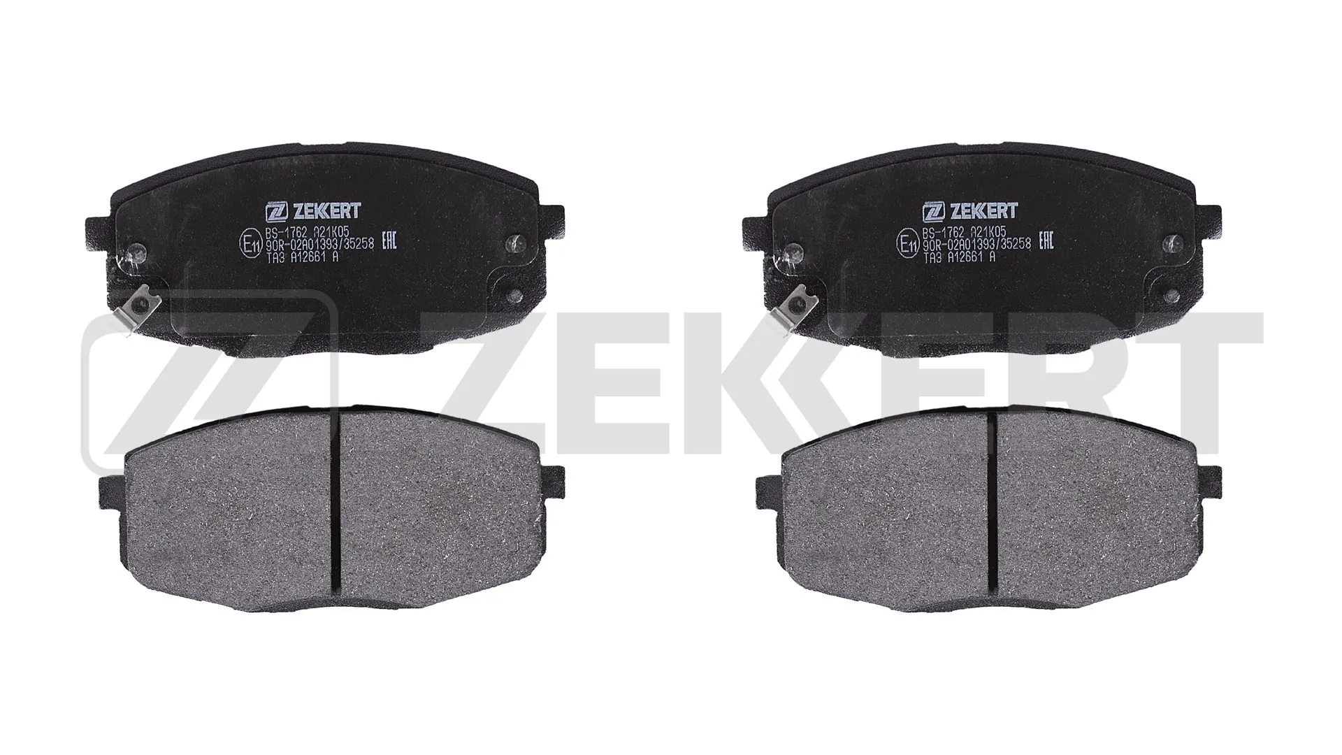 ZEKKERT fékbetétkészlet, tárcsafék - BS-1762 - TothCarparts