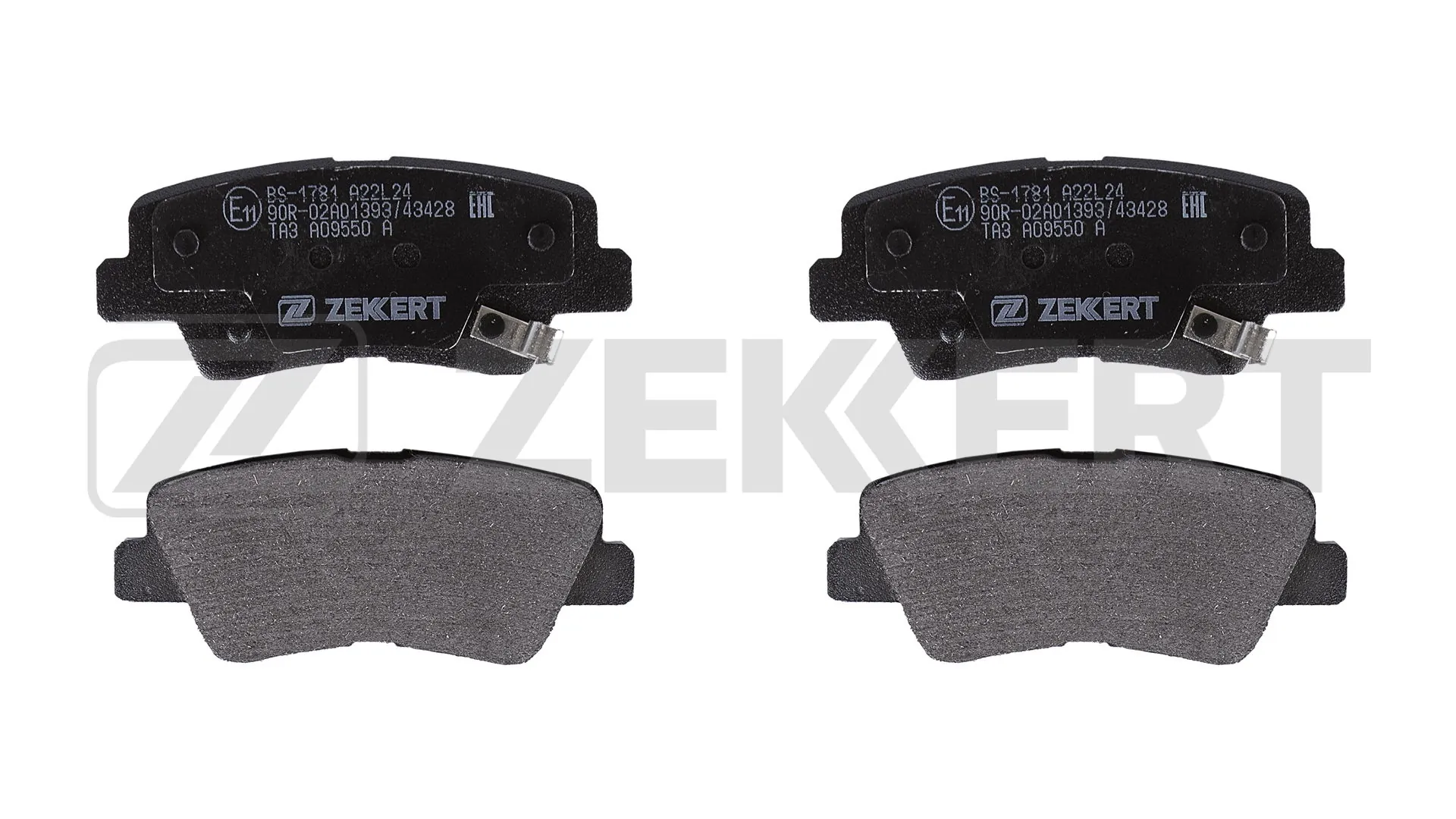 ZEKKERT fékbetétkészlet, tárcsafék - BS-1781 - TothCarparts