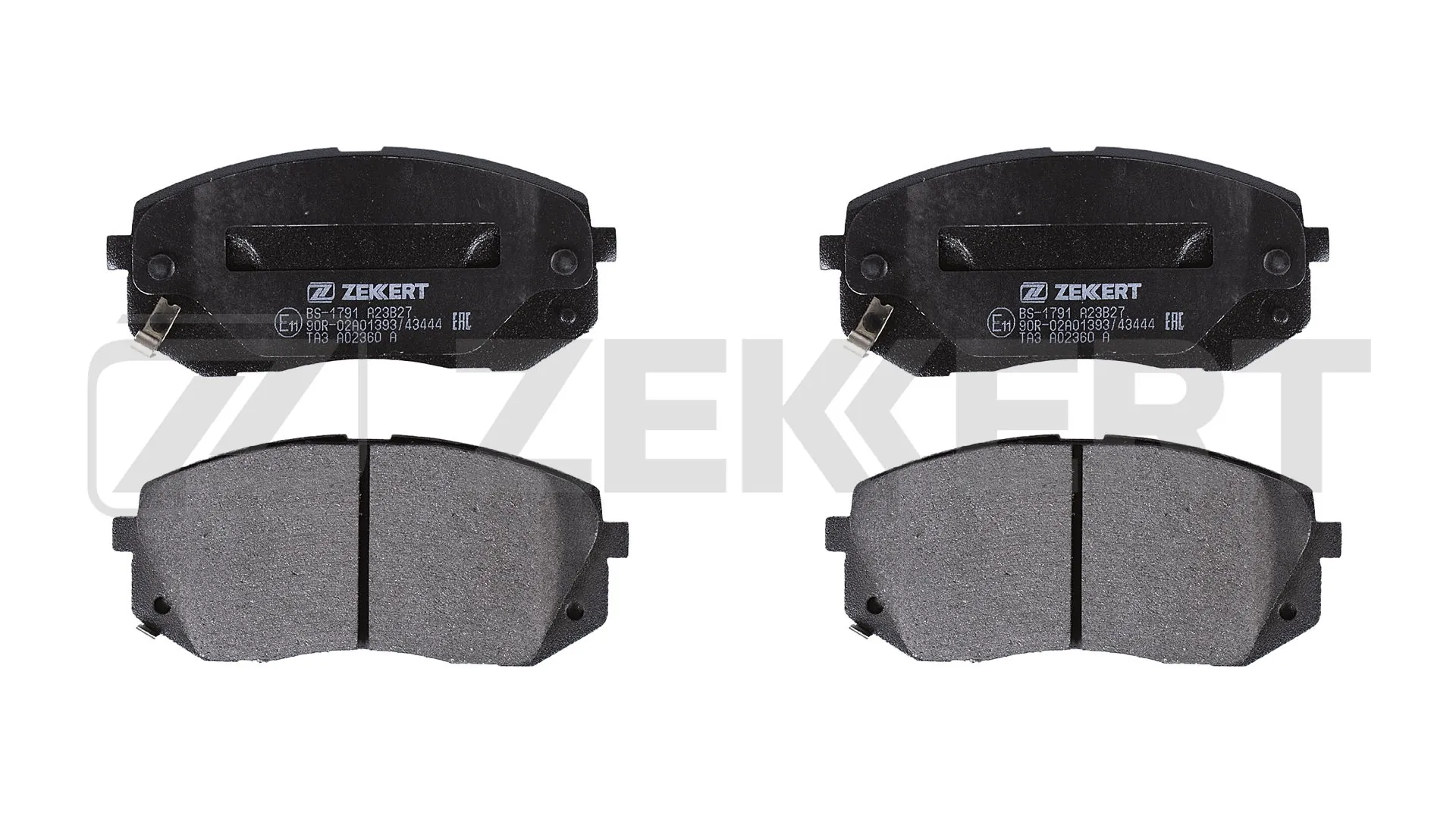 ZEKKERT fékbetétkészlet, tárcsafék - BS-1791 - TothCarparts