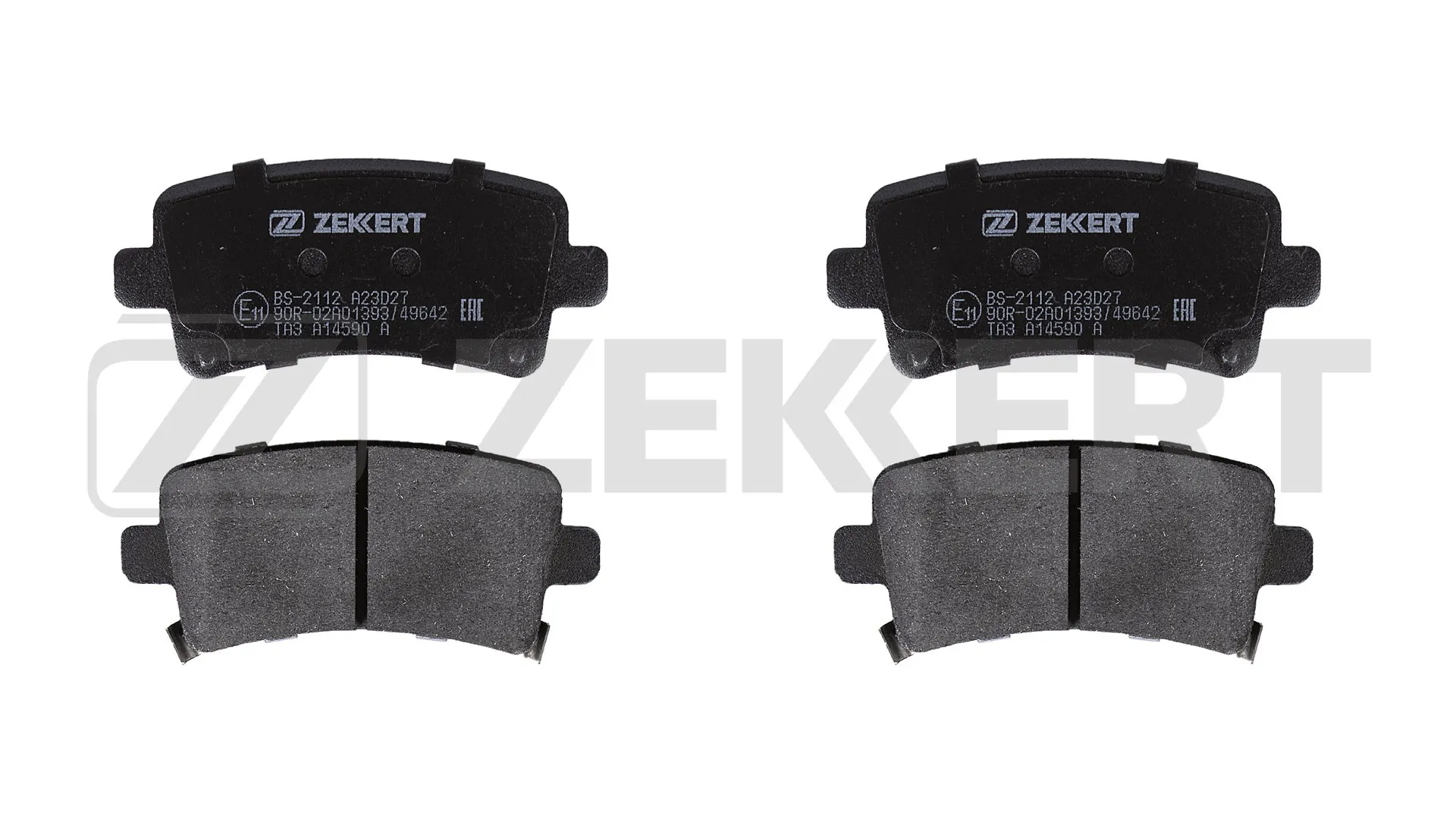ZEKKERT fékbetétkészlet, tárcsafék - BS-2112 - TothCarparts