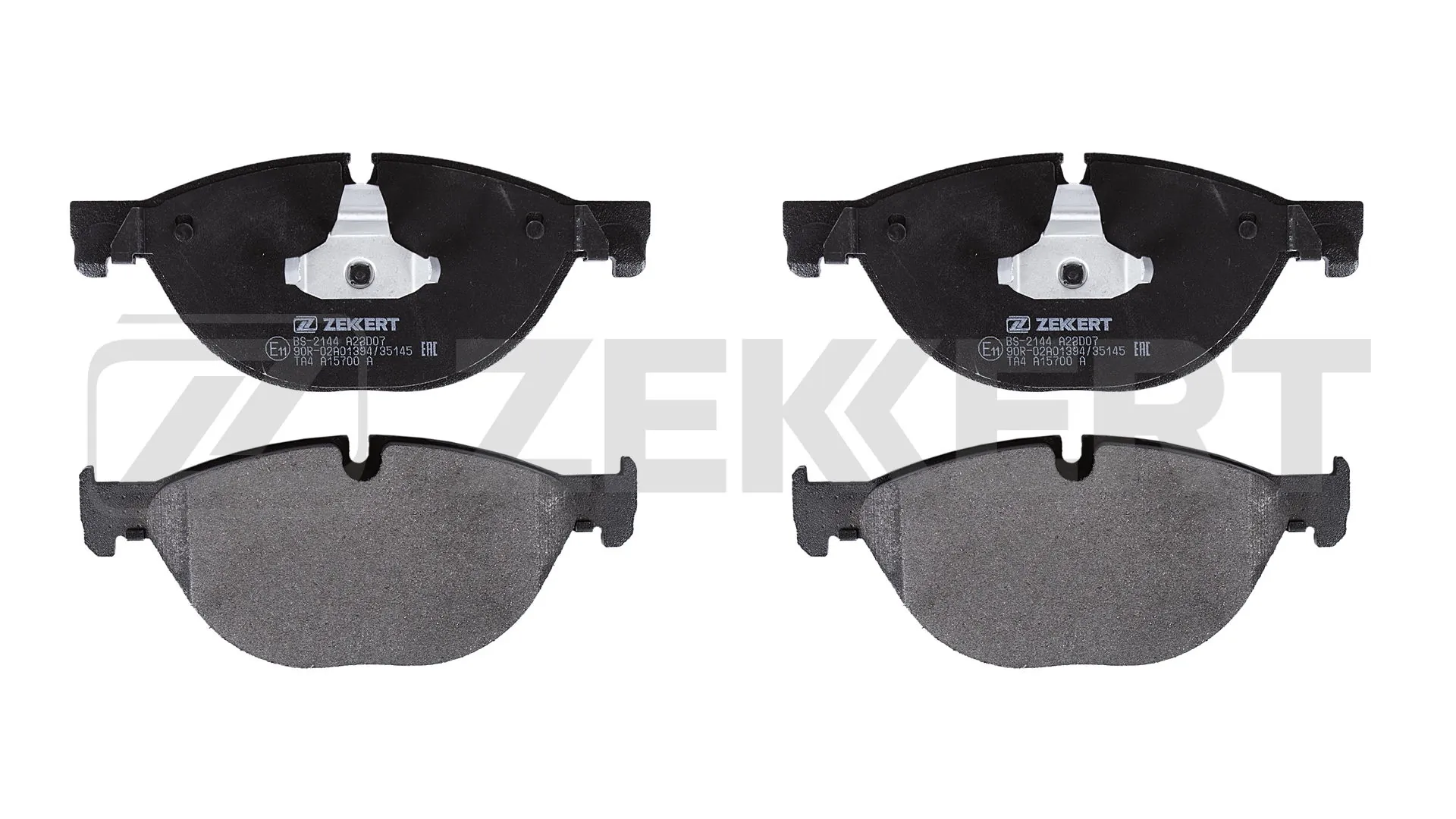 ZEKKERT fékbetétkészlet, tárcsafék - BS-2144 - TothCarparts