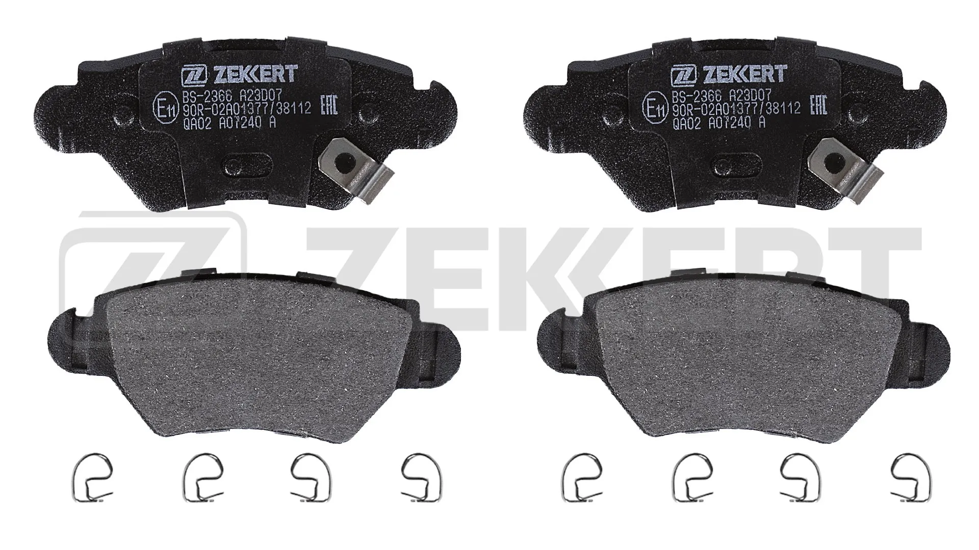 ZEKKERT fékbetétkészlet, tárcsafék - BS-2366 - TothCarparts