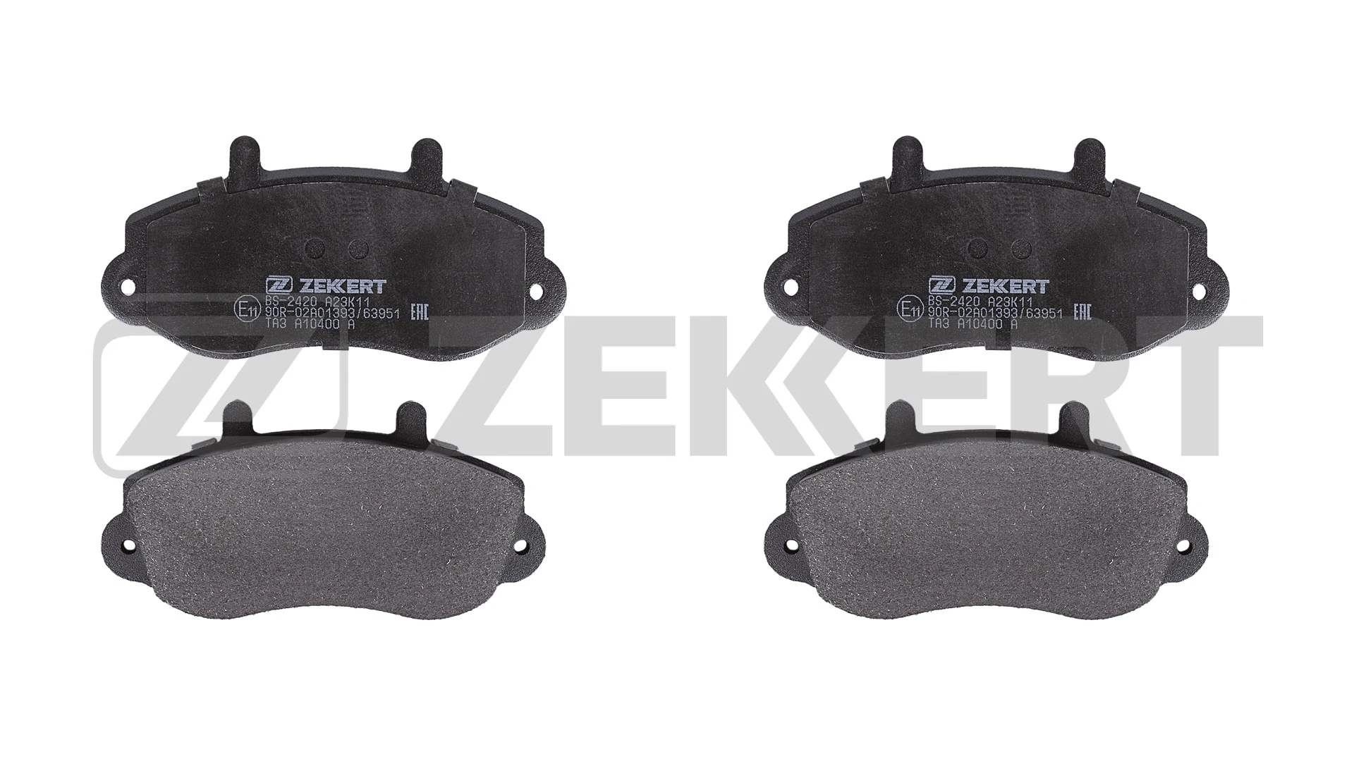 ZEKKERT fékbetétkészlet, tárcsafék - BS-2420 - TothCarparts