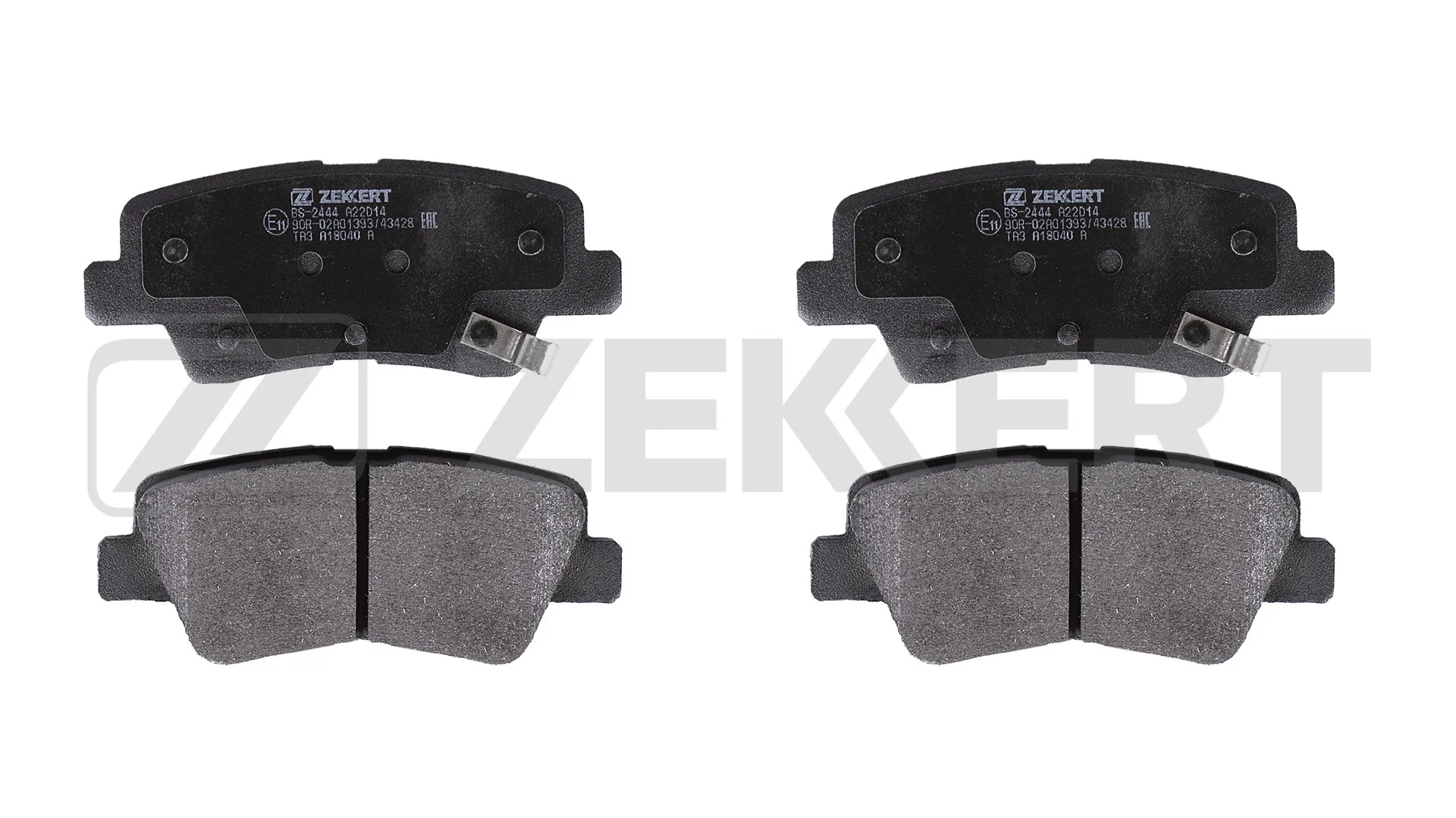 ZEKKERT fékbetétkészlet, tárcsafék - BS-2444 - TothCarparts
