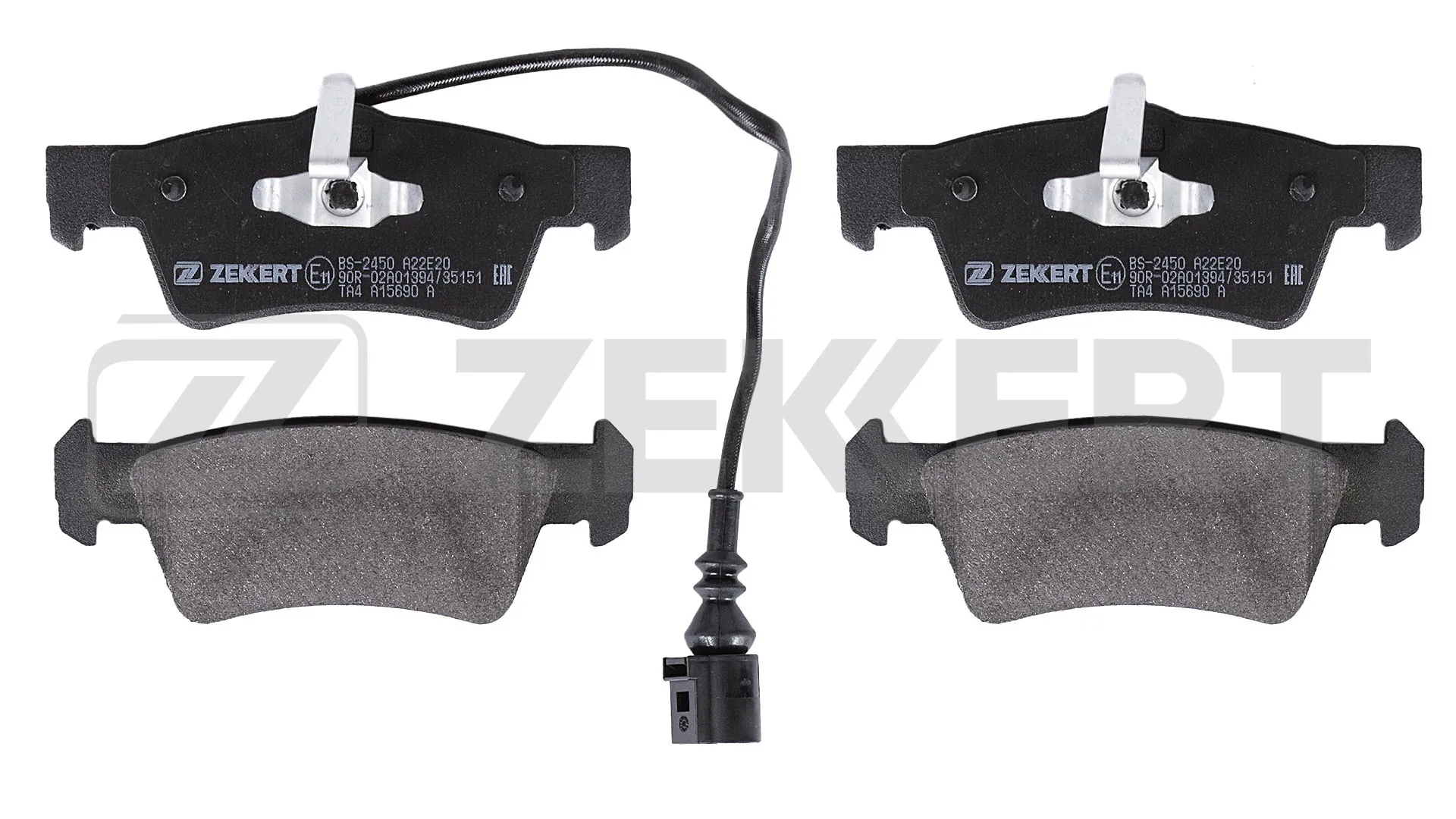 ZEKKERT fékbetétkészlet, tárcsafék - BS-2450 - TothCarparts