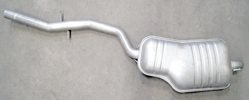 VEGAZ GmbH hátsó hangtompító - BS-247IMA - TothCarparts