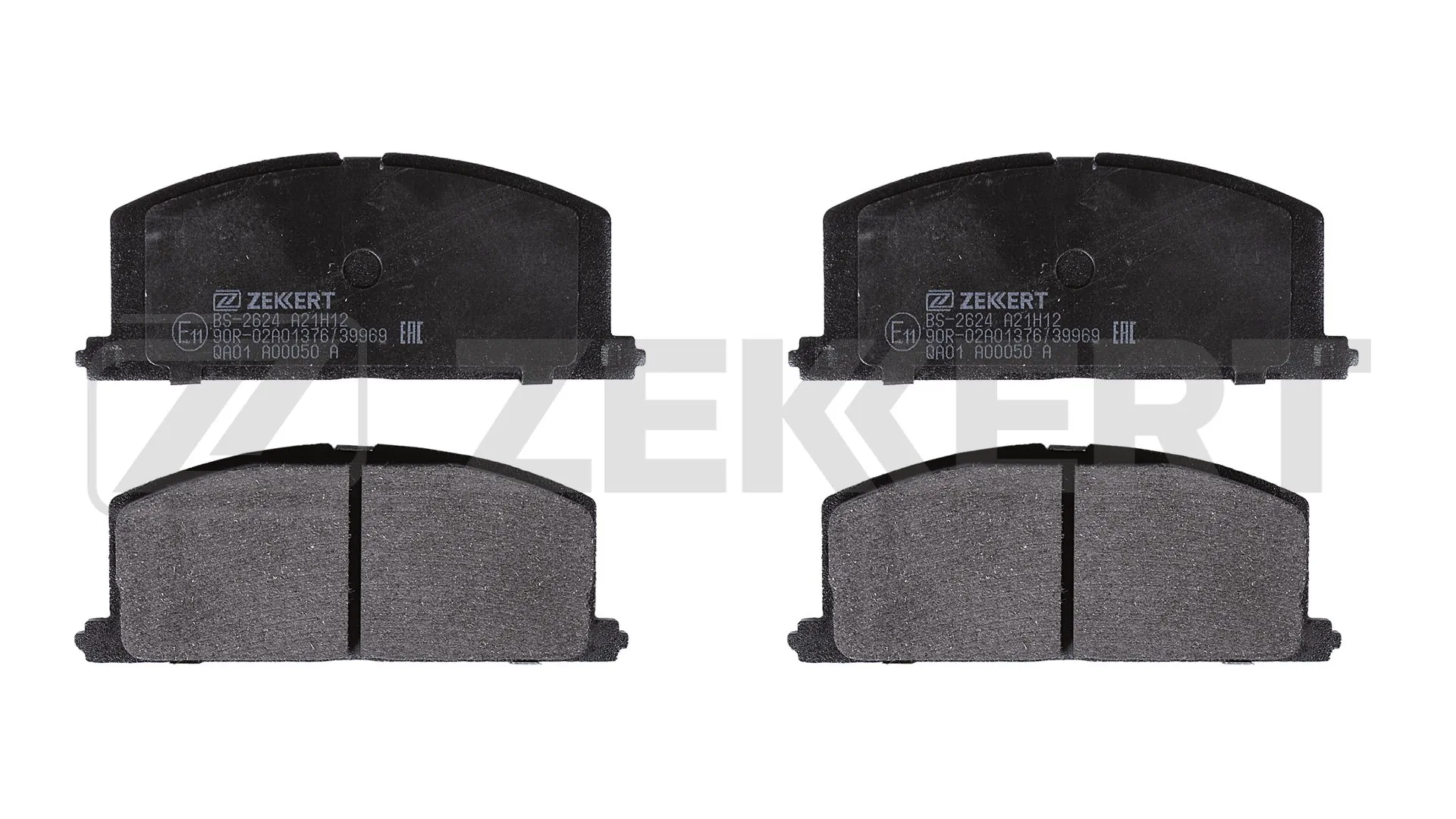 ZEKKERT fékbetétkészlet, tárcsafék - BS-2624 - TothCarparts