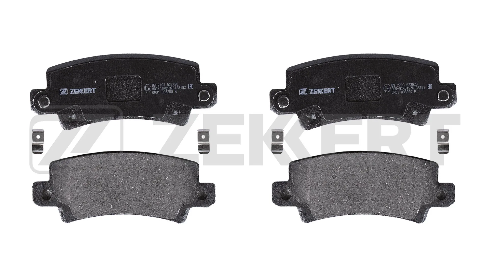 ZEKKERT fékbetétkészlet, tárcsafék - BS-2703 - TothCarparts