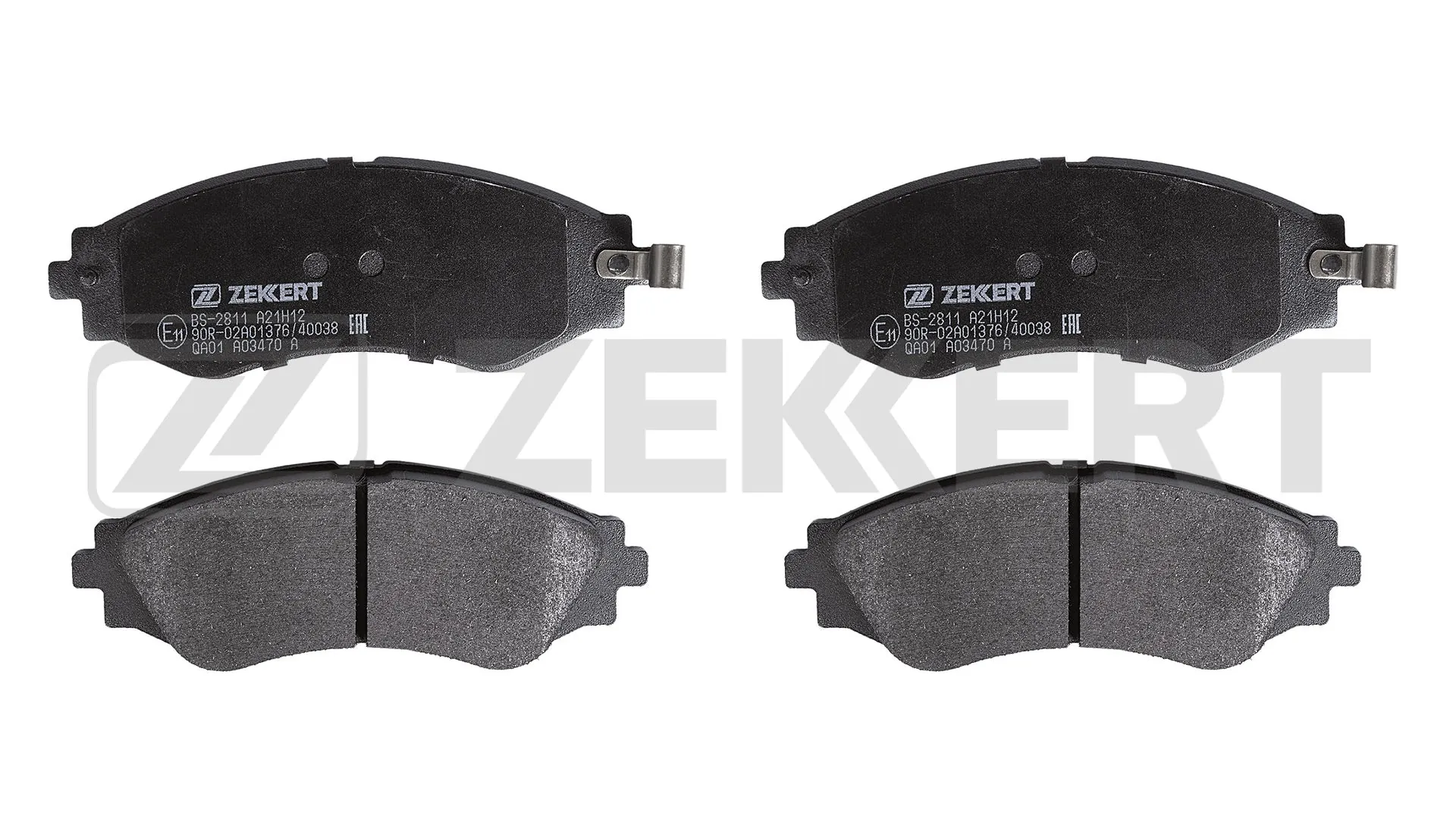 ZEKKERT fékbetétkészlet, tárcsafék - BS-2811 - TothCarparts