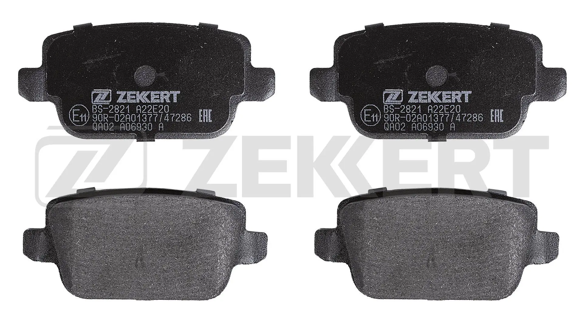 ZEKKERT fékbetétkészlet, tárcsafék - BS-2821 - TothCarparts