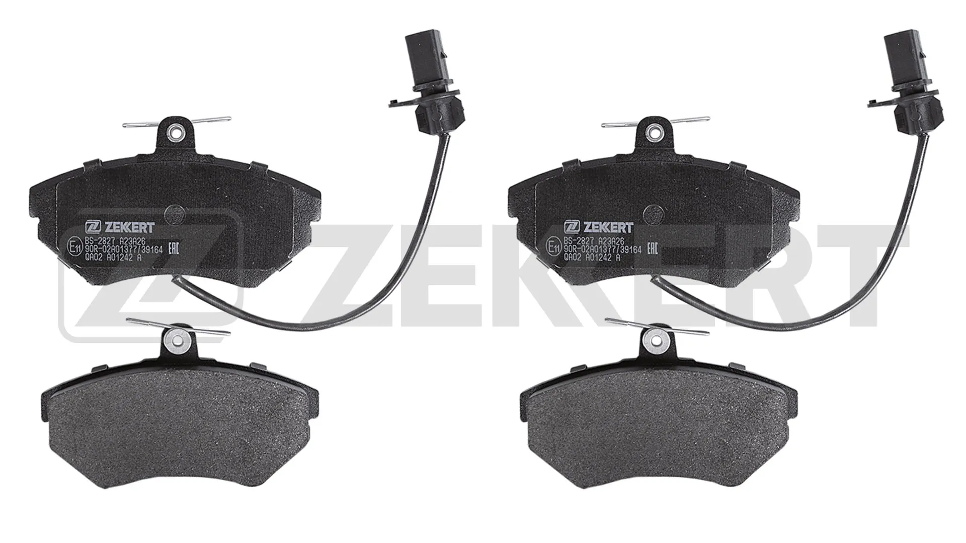 ZEKKERT fékbetétkészlet, tárcsafék - BS-2827 - TothCarparts