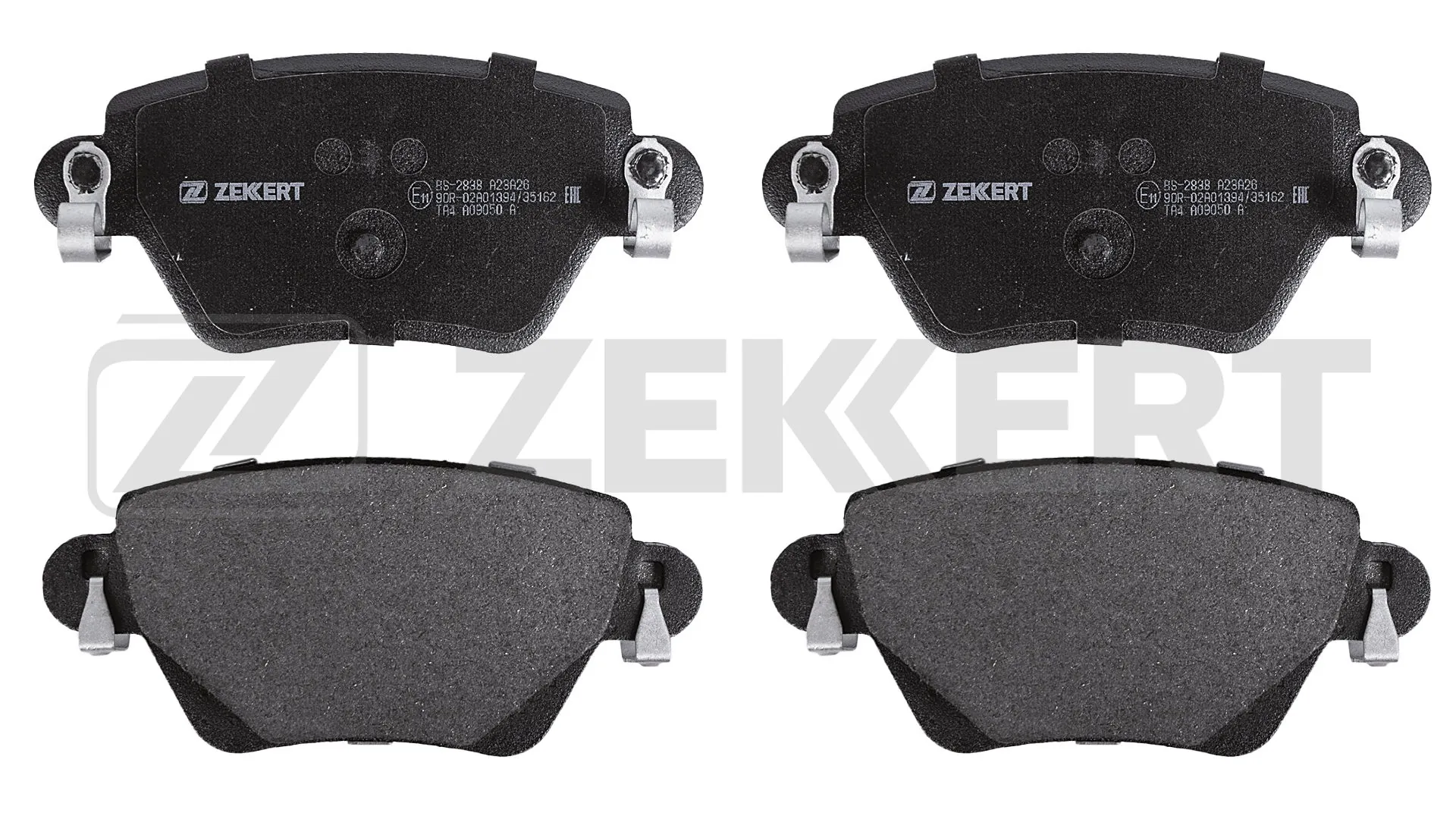 ZEKKERT fékbetétkészlet, tárcsafék - BS-2838 - TothCarparts
