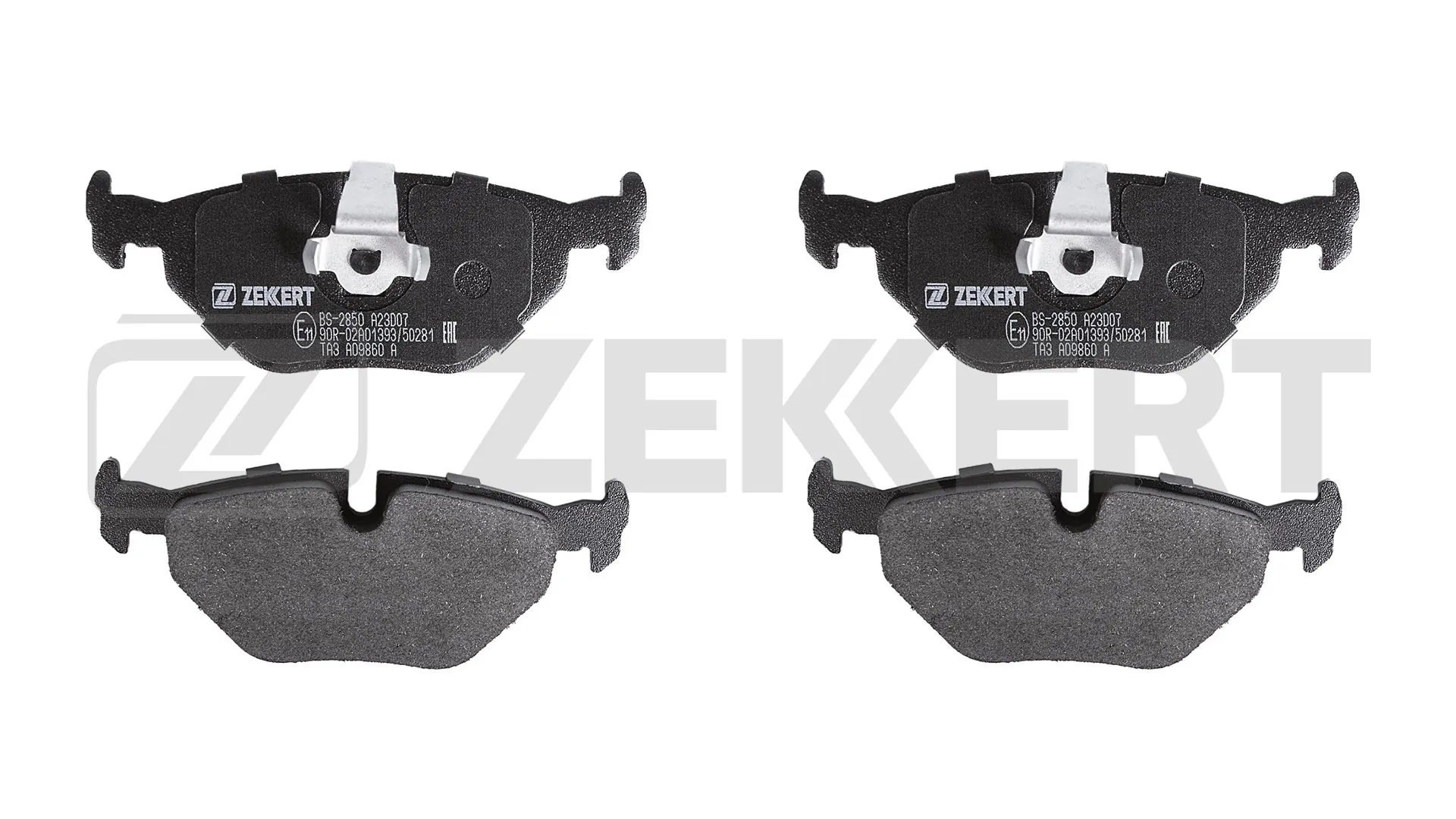 ZEKKERT fékbetétkészlet, tárcsafék - BS-2850 - TothCarparts