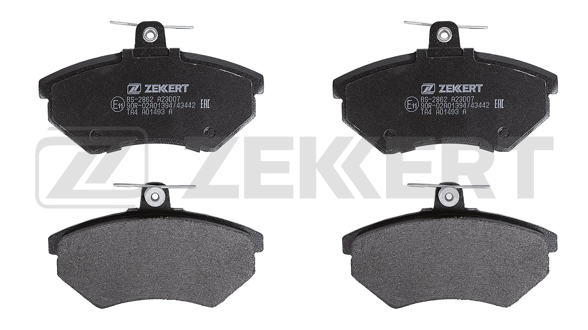 ZEKKERT fékbetétkészlet, tárcsafék - BS-2862 - TothCarparts