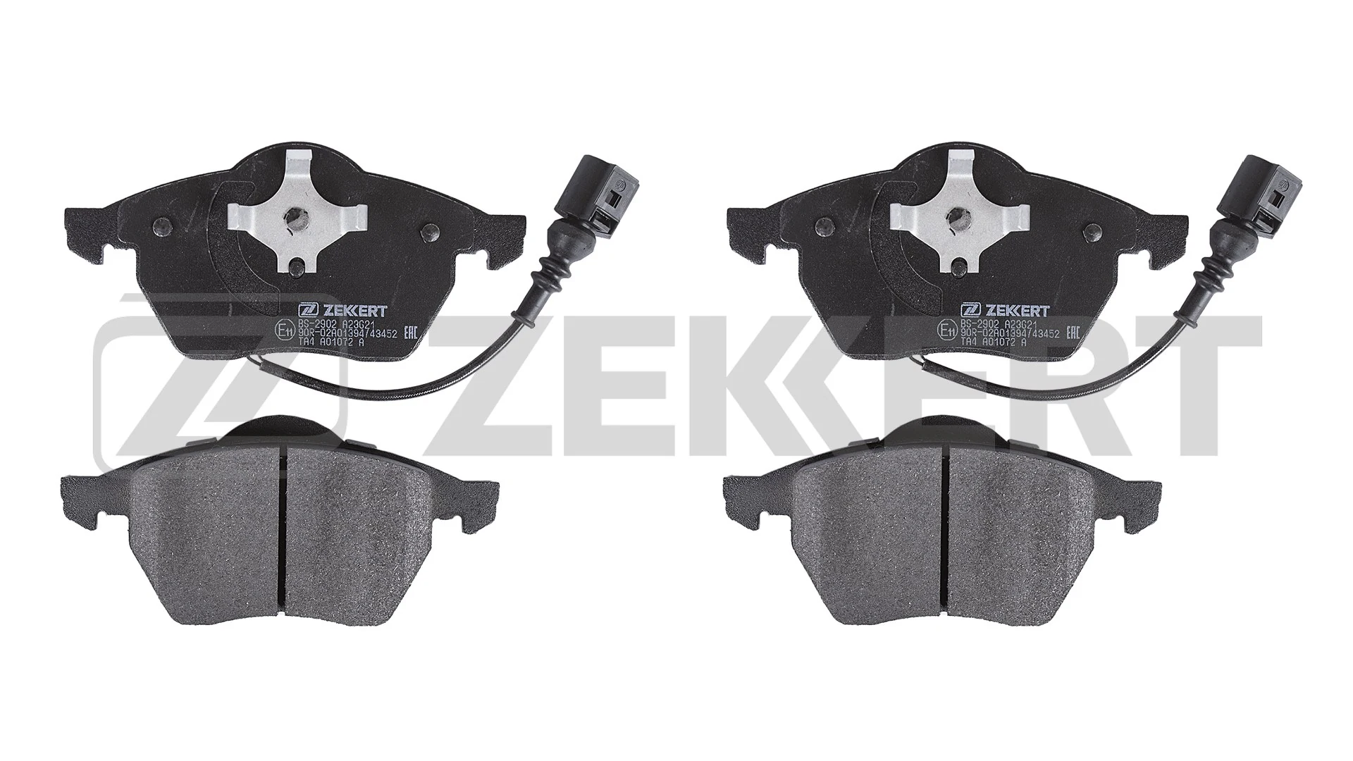 ZEKKERT fékbetétkészlet, tárcsafék - BS-2902 - TothCarparts