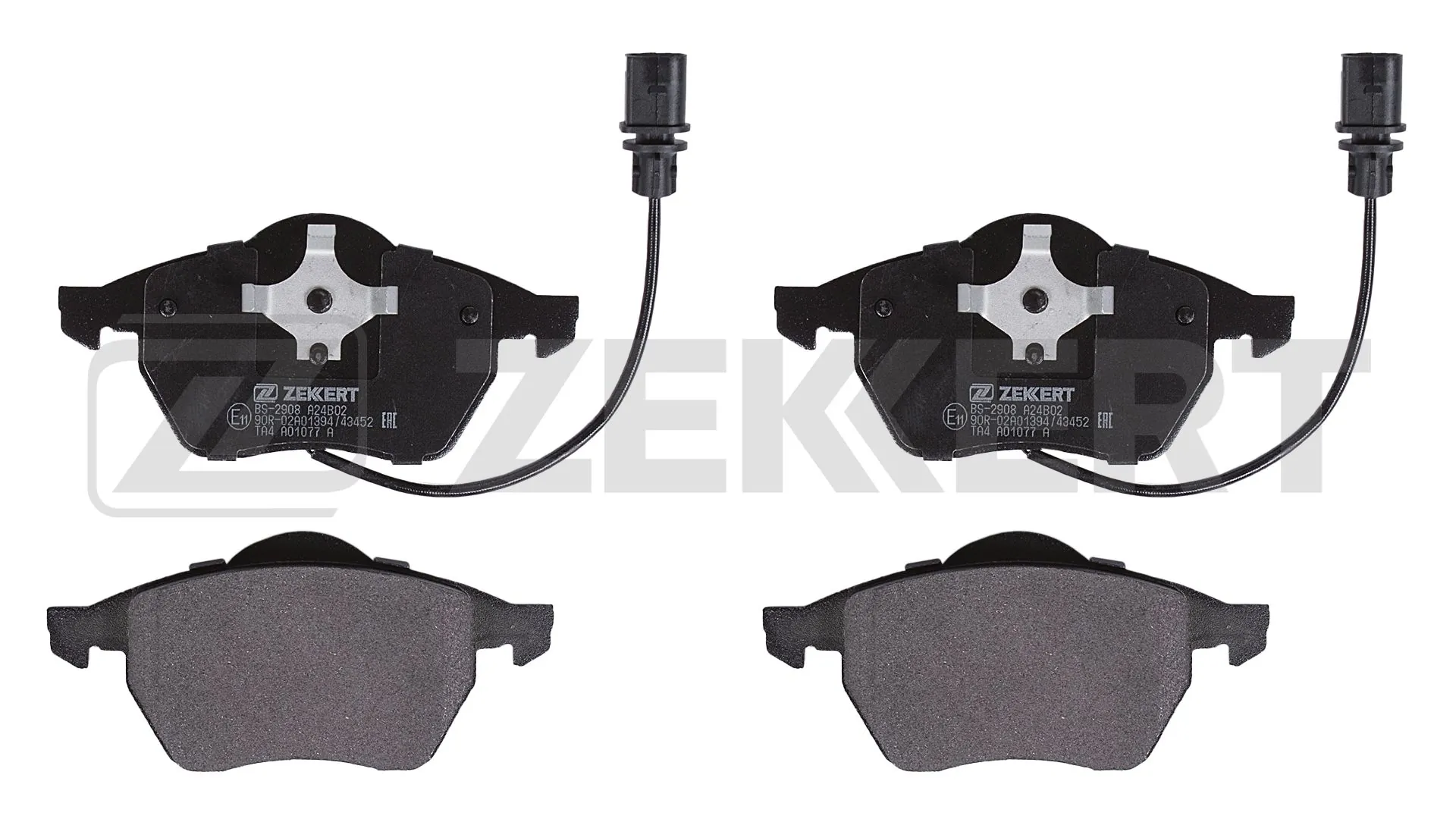 ZEKKERT fékbetétkészlet, tárcsafék - BS-2908 - TothCarparts