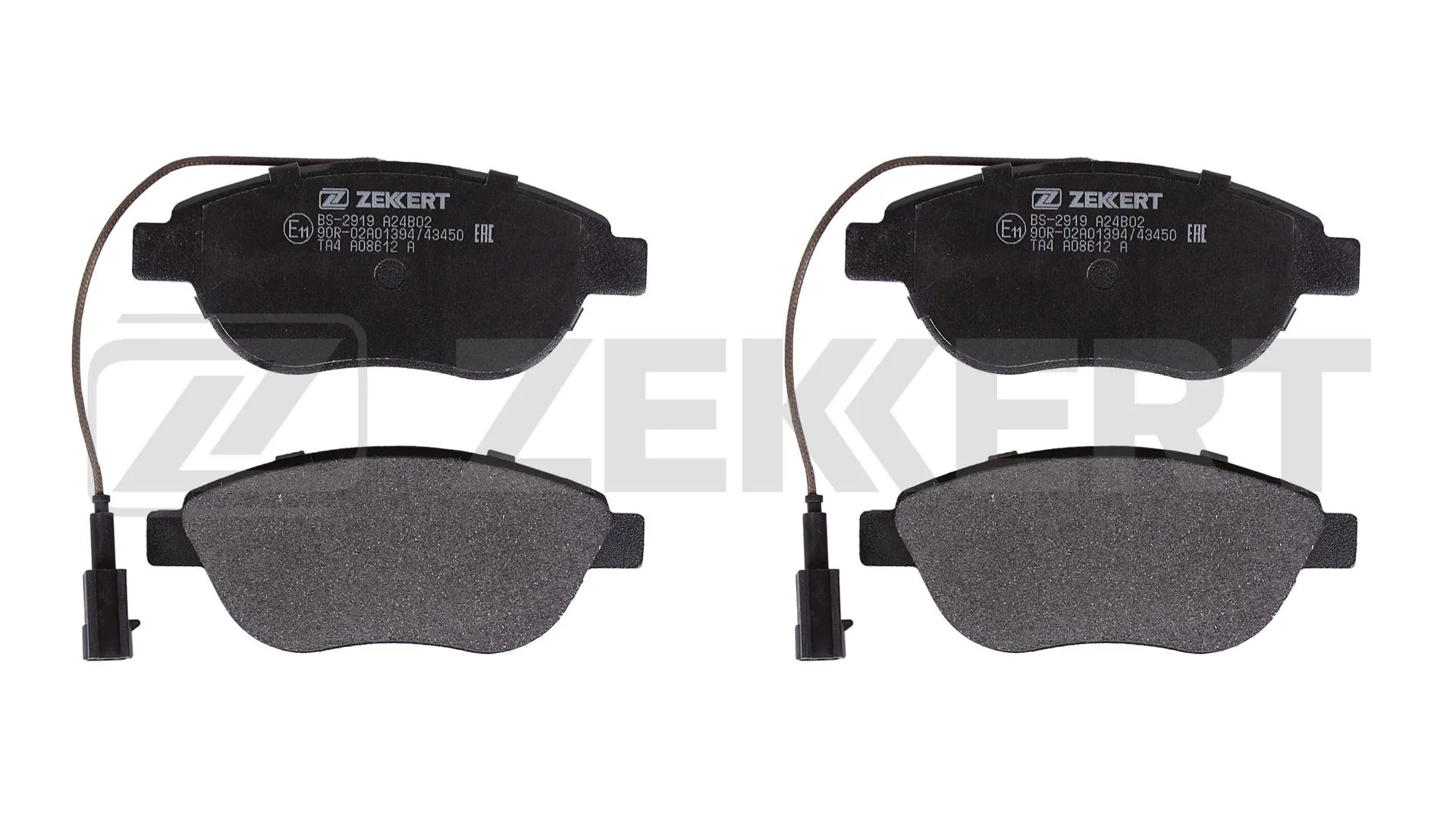 ZEKKERT fékbetétkészlet, tárcsafék - BS-2919 - TothCarparts