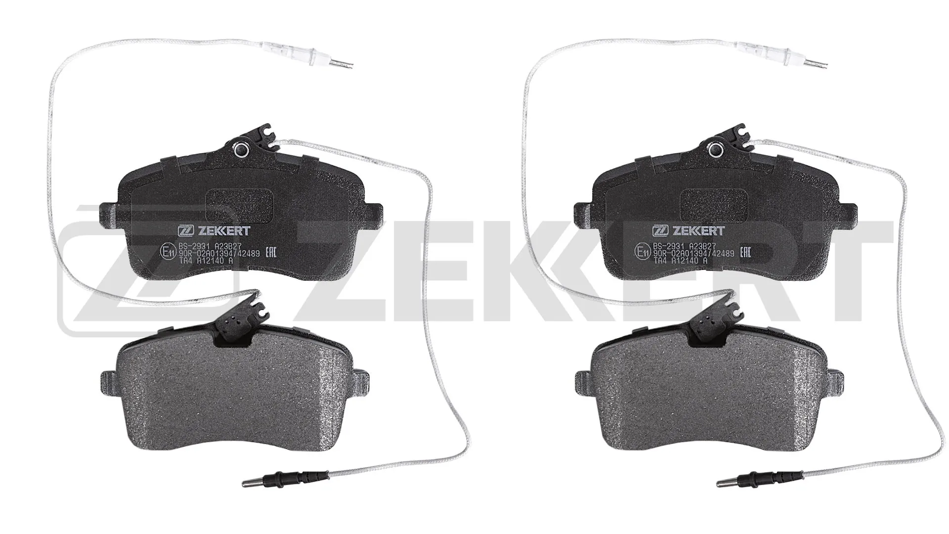 ZEKKERT fékbetétkészlet, tárcsafék - BS-2931 - TothCarparts