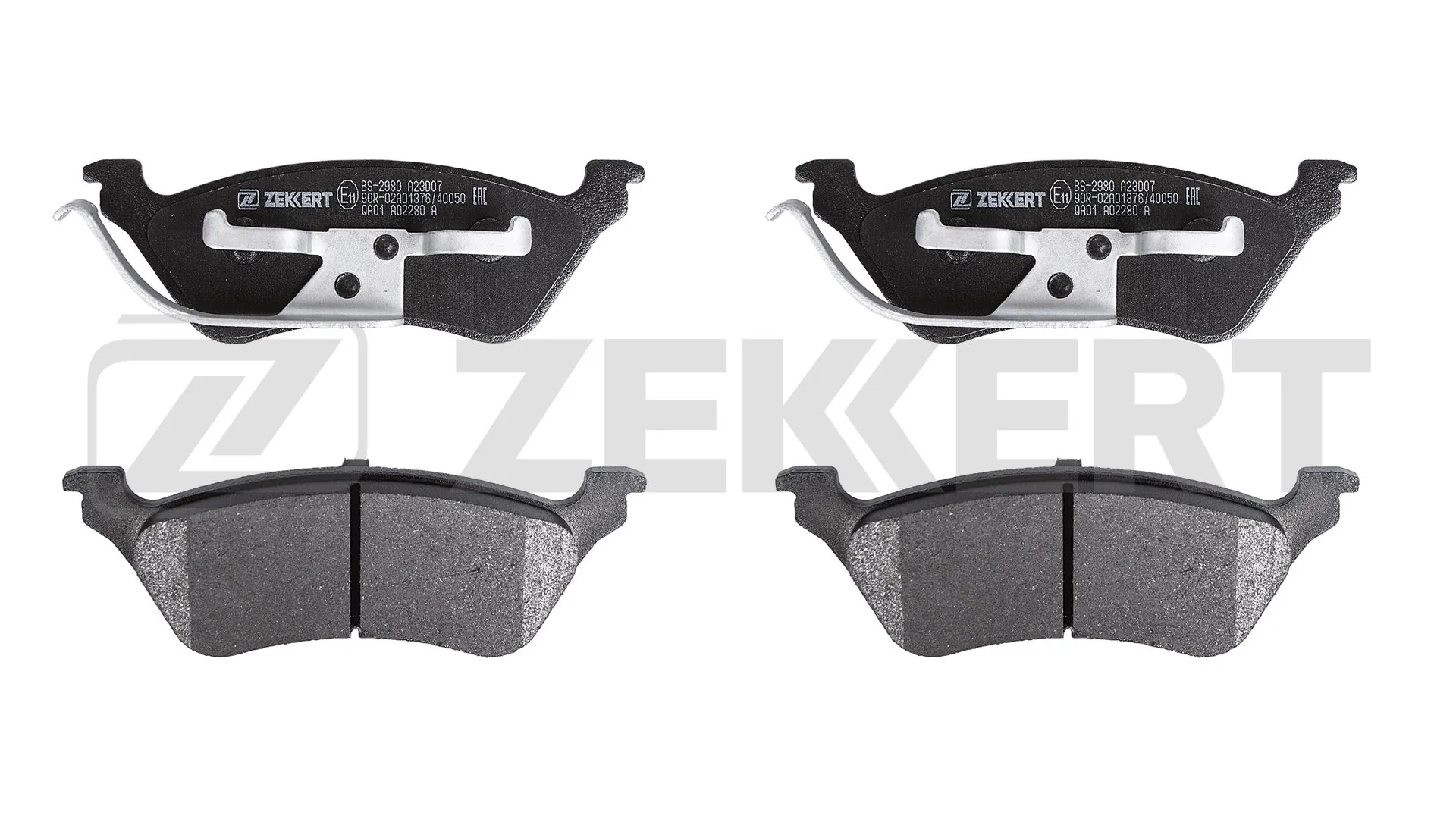 ZEKKERT fékbetétkészlet, tárcsafék - BS-2980 - TothCarparts