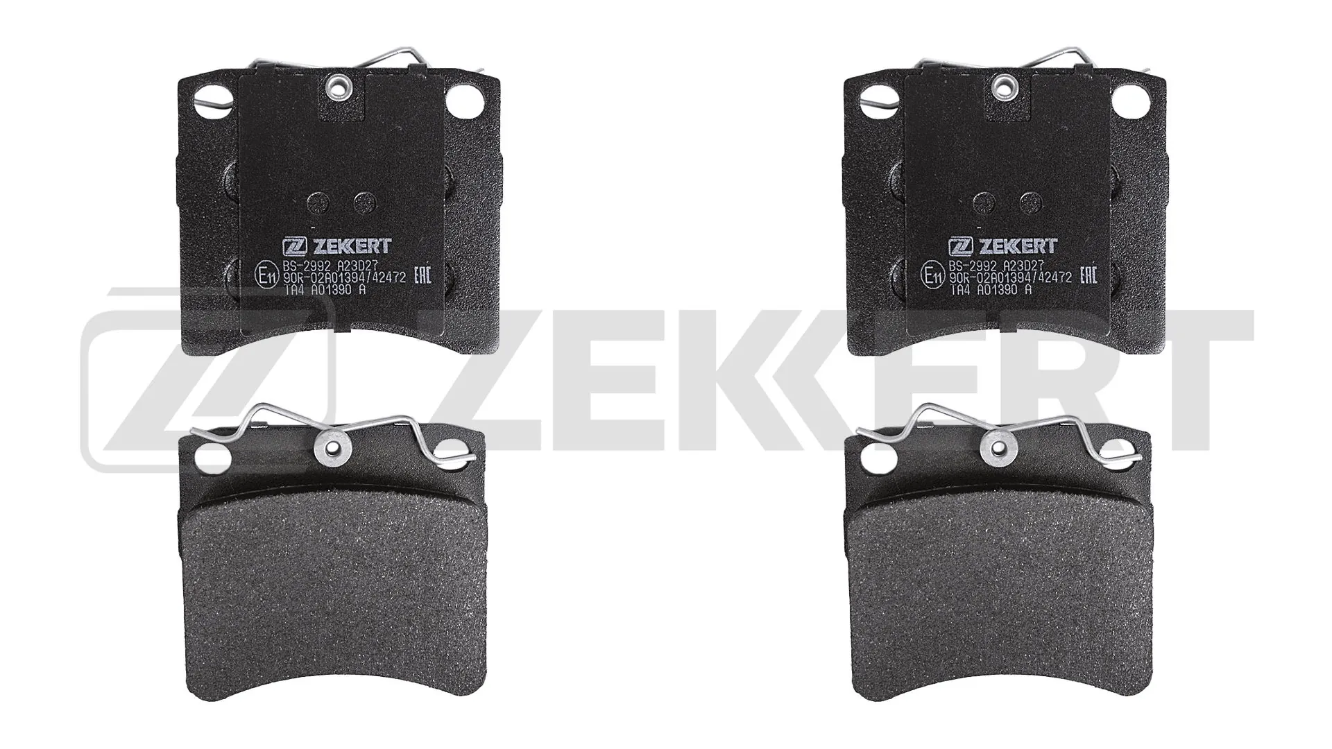 ZEKKERT fékbetétkészlet, tárcsafék - BS-2992 - TothCarparts