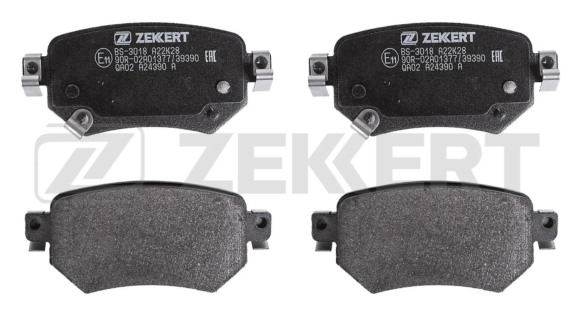 ZEKKERT fékbetétkészlet, tárcsafék - BS-3018 - TothCarparts