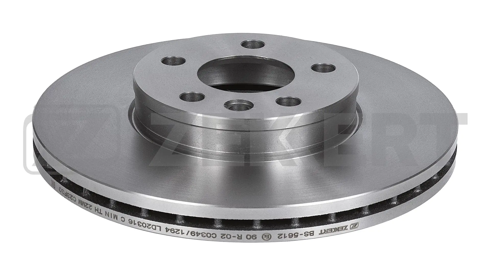 ZEKKERT féktárcsa - BS-5612 - TothCarparts