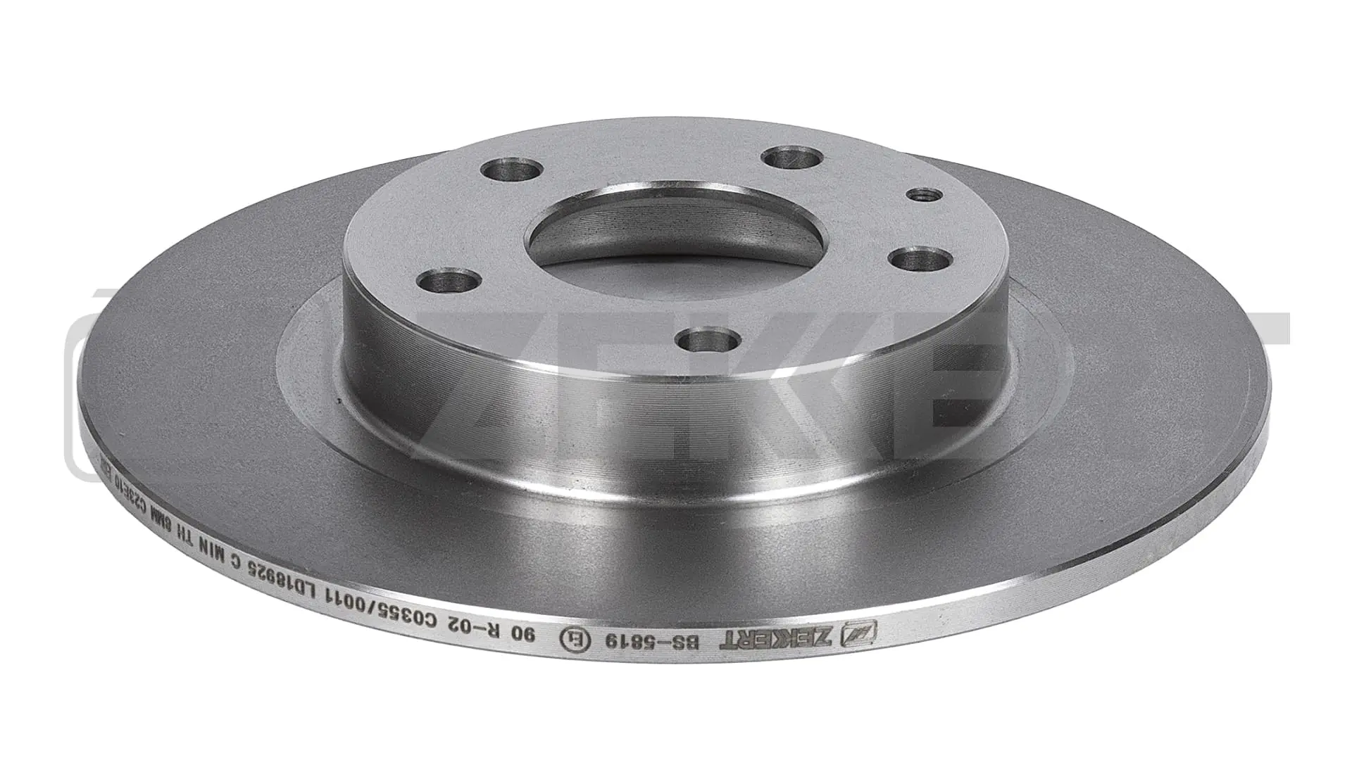 ZEKKERT féktárcsa - BS-5819 - TothCarparts