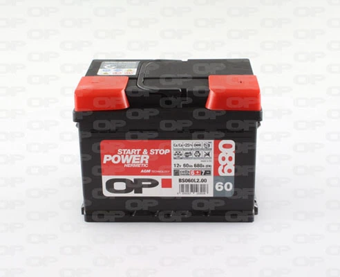 OPEN PARTS Indító akkumulátor - BS060L2.00 - TothCarparts