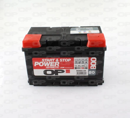 OPEN PARTS Indító akkumulátor - BS080L4.00 - TothCarparts