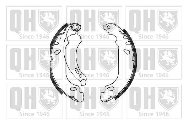 QUINTON HAZELL fékpofakészlet - BS1068 - TothCarparts