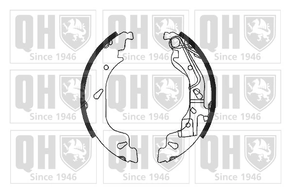 QUINTON HAZELL fékpofakészlet - BS1107 - TothCarparts