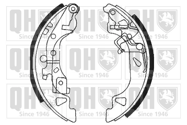 QUINTON HAZELL fékpofakészlet - BS1108 - TothCarparts