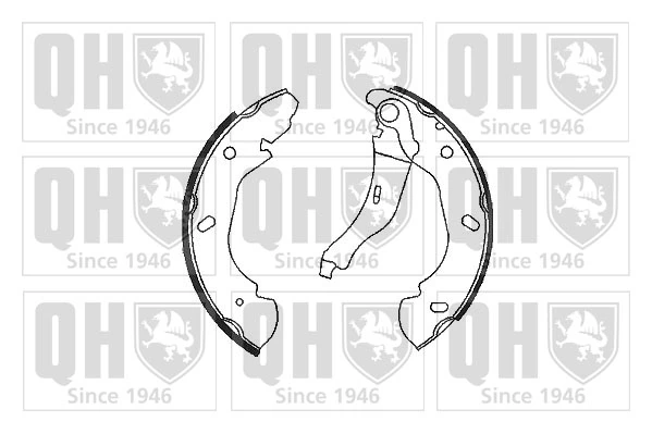 QUINTON HAZELL fékpofakészlet - BS1117 - TothCarparts