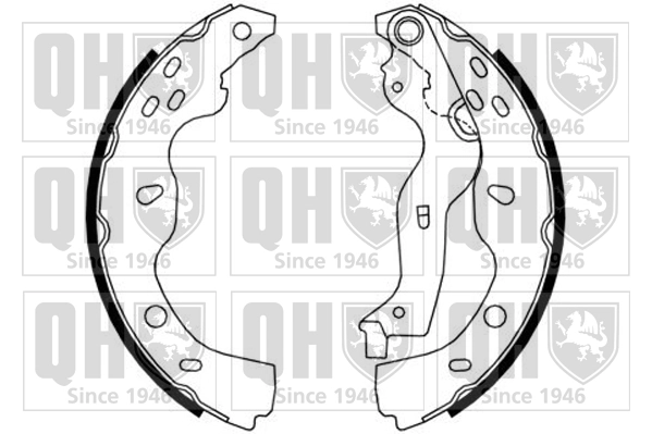 QUINTON HAZELL fékpofakészlet - BS1164 - TothCarparts