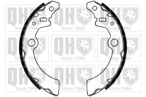 QUINTON HAZELL fékpofakészlet - BS1180 - TothCarparts