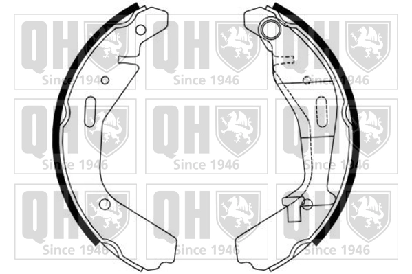 QUINTON HAZELL fékpofakészlet - BS1188 - TothCarparts