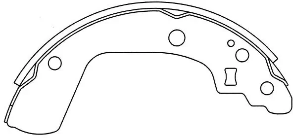 SB fékpofakészlet - BS29969 - TothCarparts