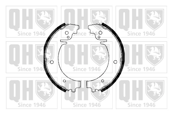QUINTON HAZELL fékpofakészlet - BS627 - TothCarparts