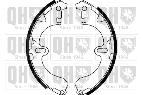 QUINTON HAZELL fékpofakészlet - BS825 - TothCarparts