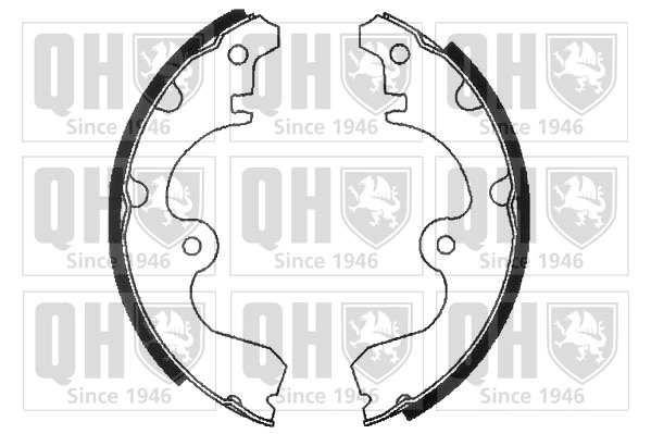 QUINTON HAZELL fékpofakészlet - BS880 - TothCarparts
