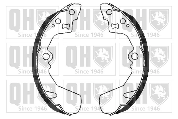 QUINTON HAZELL fékpofakészlet - BS882 - TothCarparts