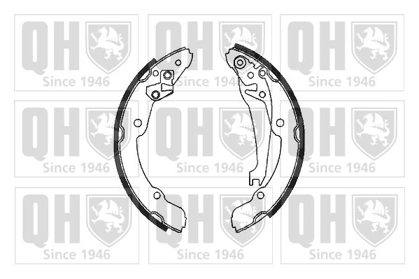 QUINTON HAZELL fékpofakészlet - BS991 - TothCarparts