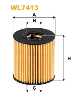 ANDEL olajszűrő - ANF0030 - TothCarparts