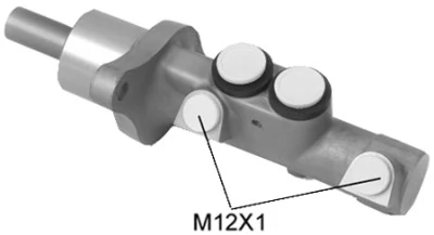 ANDEL főfékhenger - A5457 - TothCarparts