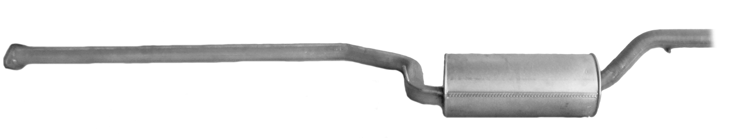 EDEX középső hangtompító - 08.539 - TothCarparts