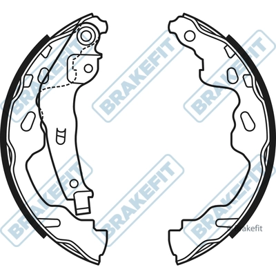 APEC fékpofakészlet - BSH1038 - TothCarparts