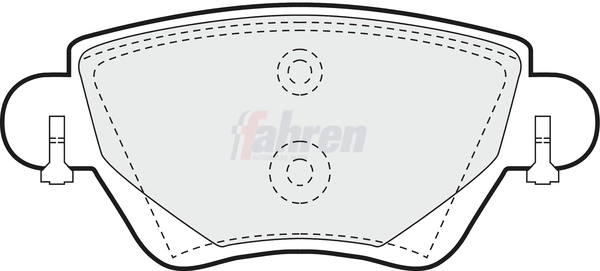Fahren fékbetétkészlet, tárcsafék - FBP3054 - TothCarparts