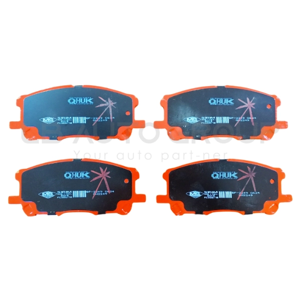 QHUK fékbetétkészlet, tárcsafék - BP-2249-Q - TothCarparts