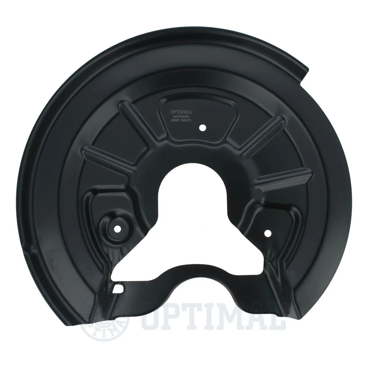 OPTIMAL terelőlemez, féktárcsa - BSP-1017L - TothCarparts