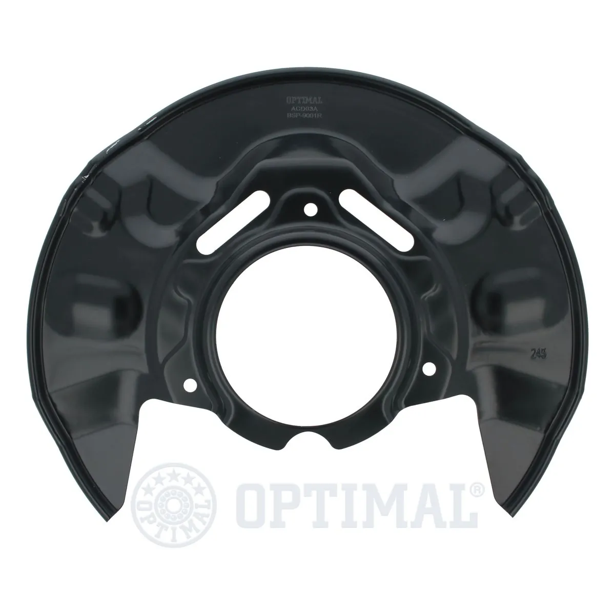 OPTIMAL terelőlemez, féktárcsa - BSP-9001R - TothCarparts